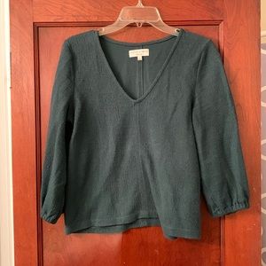 Madewell Texture & Thread top - S